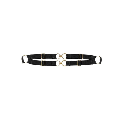 Allure Lingerie Adore I'm Yours Double Collar Black O/S