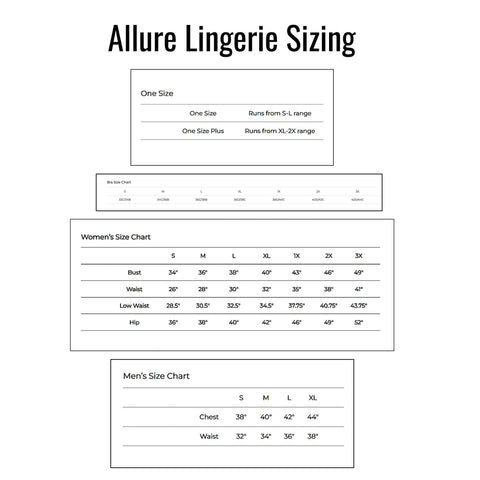 Allure Lingerie Lace & Mesh Cape w/Attached Waist Belt - Red - OS