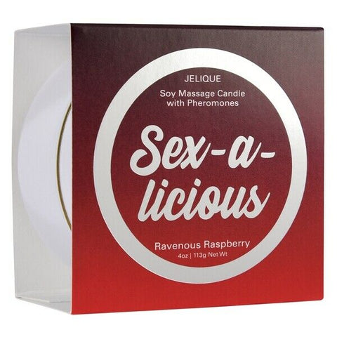 Jelique Soy Massage Candle w/ Pheromones - 4oz Tin - 6 Available Scents