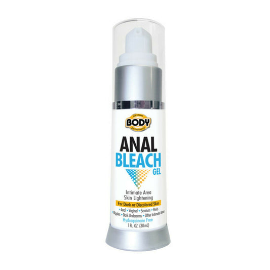 Body Action Anal Bleach Skin Lightening Gel - Full Body Safe - 1oz Bottle