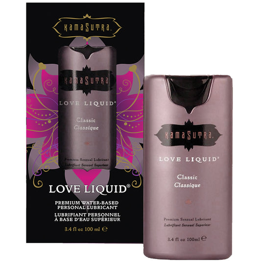 Kama Sutra Love Liquid Water Based Lubricant - Classic 3.4oz