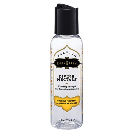 Kama Sutra Divine Nectars Flavored Body Glide  - Coconut Pineapple 2oz